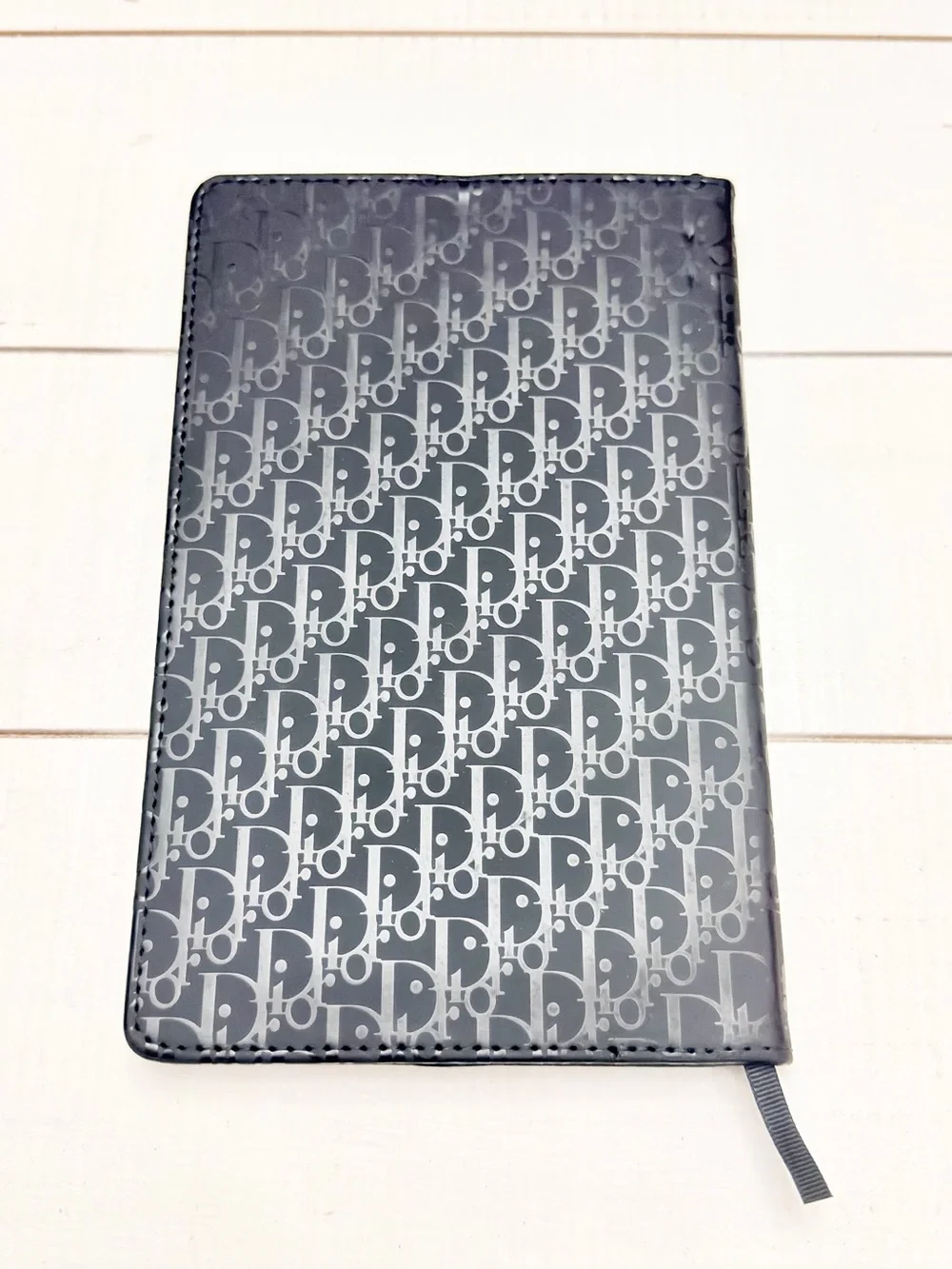 Dior Black Trotter Notebook Journal